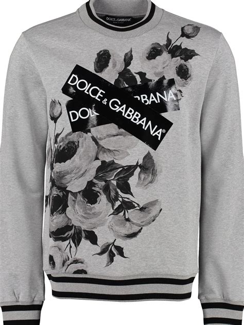 dolce gabbana sweatshirt mens|dolce and gabbana sweatshirt women.